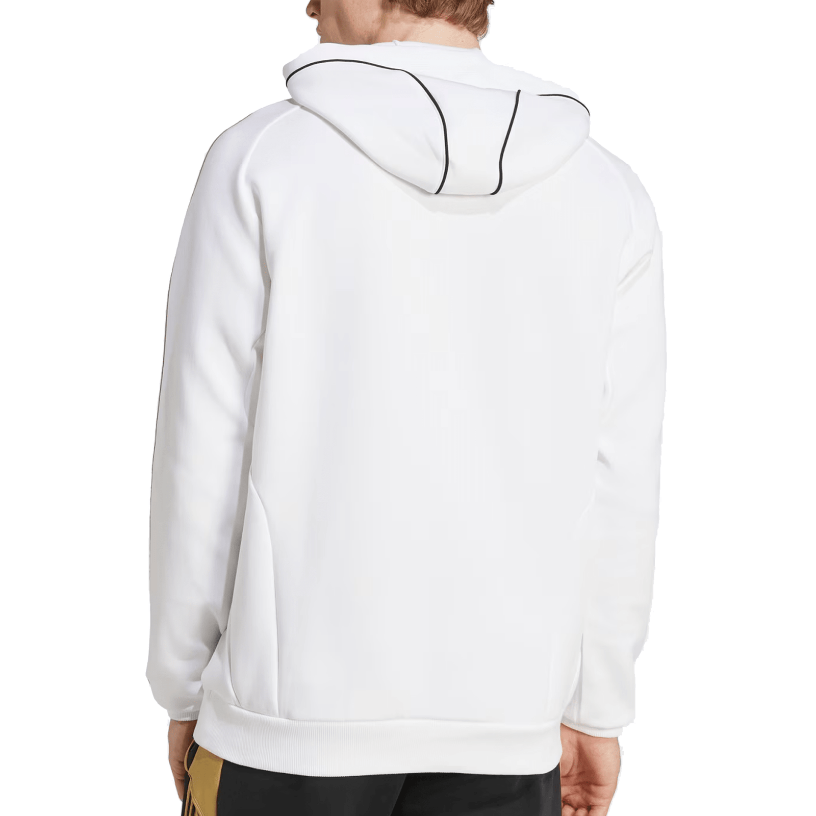 adidas LAFC Travel Hoodie 25/26 (White/Gold) | SoccerWearhouse