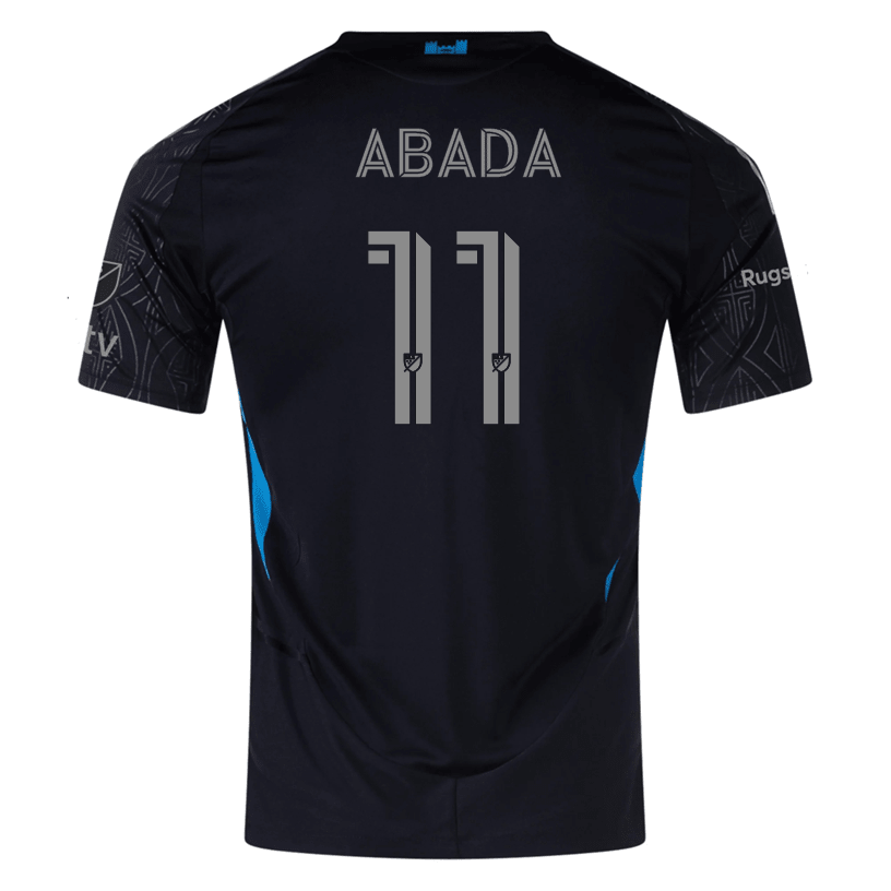 adidas Liel Abada Charlotte FC Authentic Away Jersey 25/26 (Black) | SoccerWearhouse
