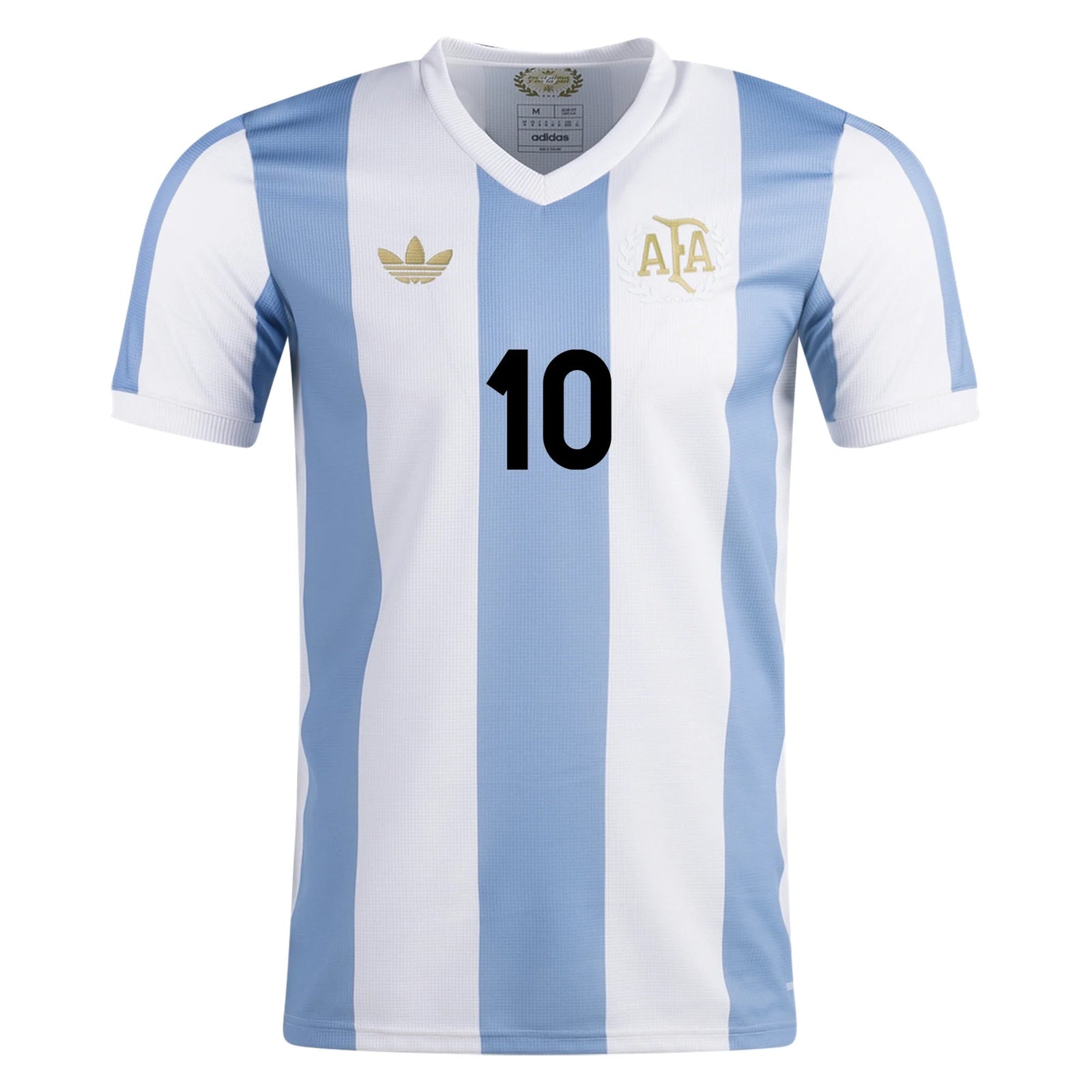 adidas Lionel Messi Argentina 50th Anniversary Jersey 24/25 (Ambient Sky /Cloud White) | SoccerWearhouse