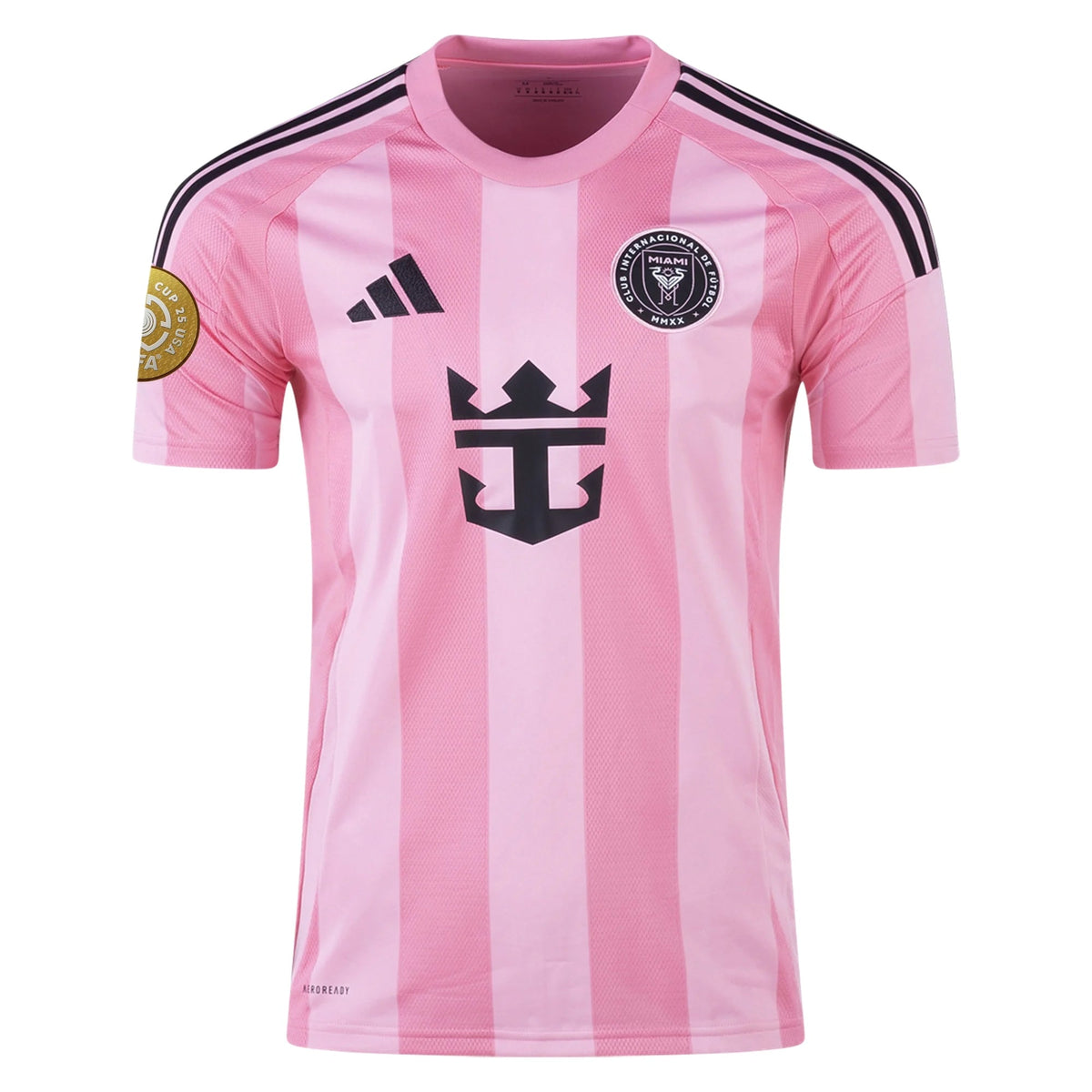 adidas Lionel Messi Inter Miami CF Home Jersey 25/26 w/ Club World Cup 2025 Patch (Easy Pink) | SoccerWearhouse