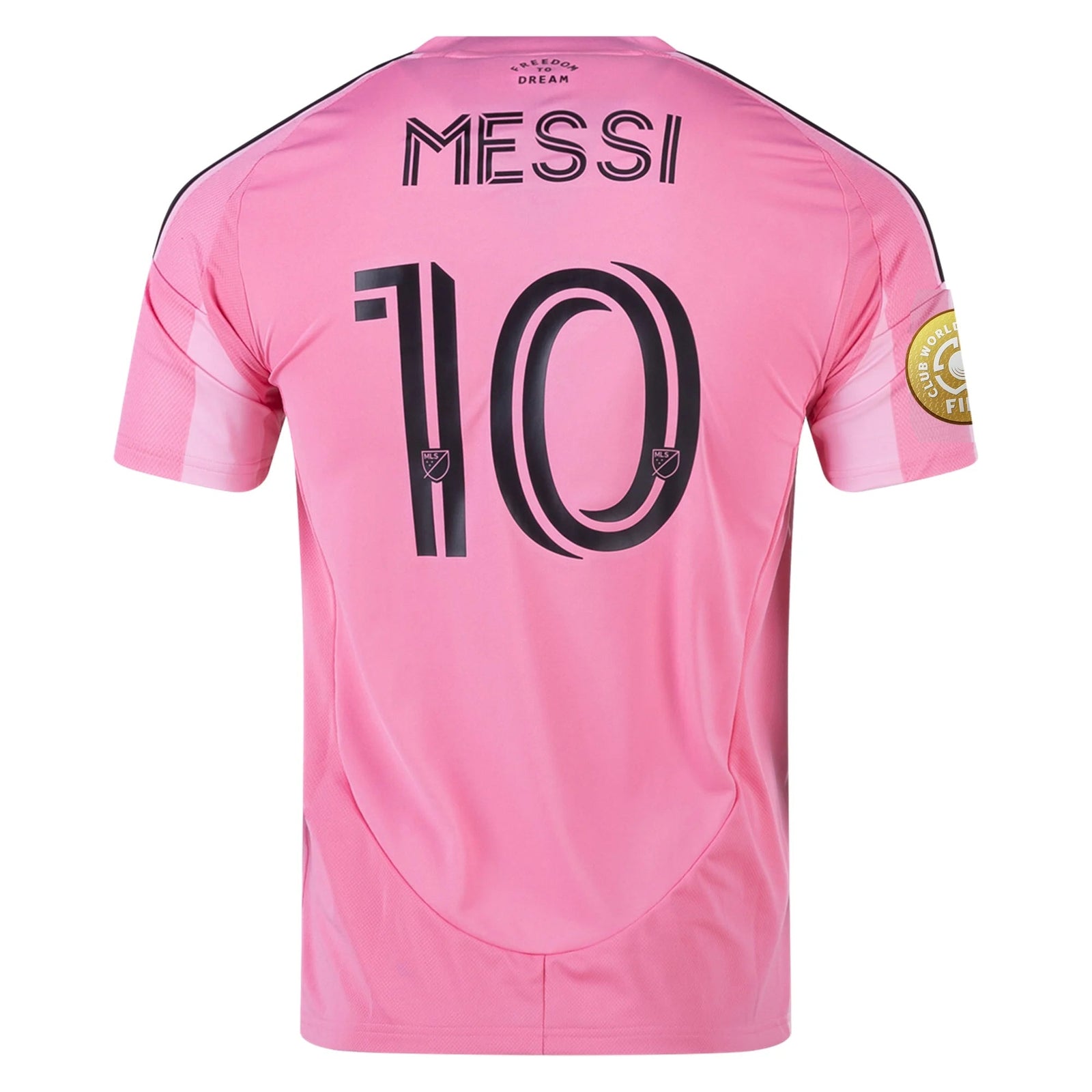 adidas Lionel Messi Inter Miami CF Home Jersey 25/26 w/ Club World Cup 2025 Patch (Easy Pink) | SoccerWearhouse