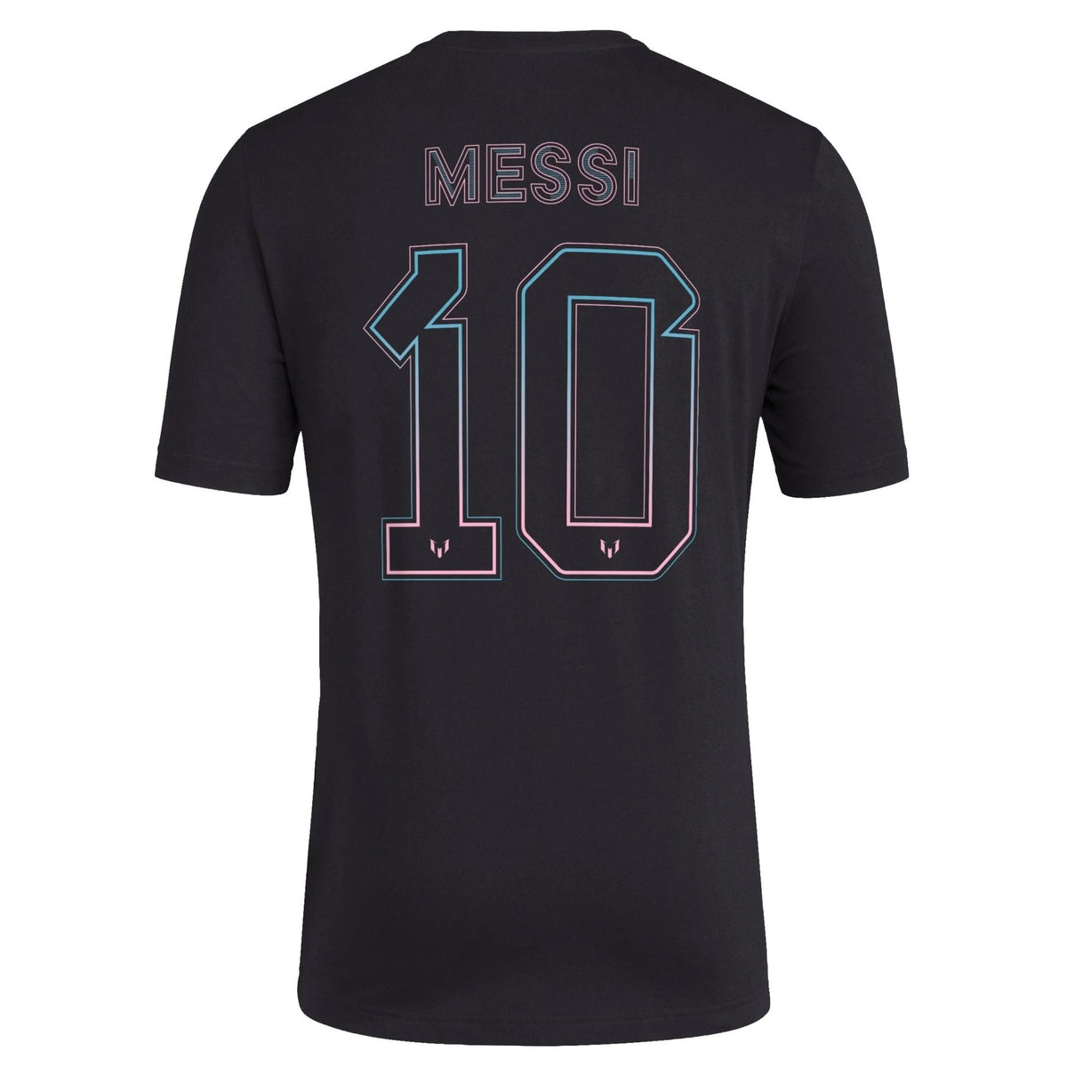 adidas Lionel Messi Miami Hero 10 T-Shirt (Black) | SoccerWearhouse