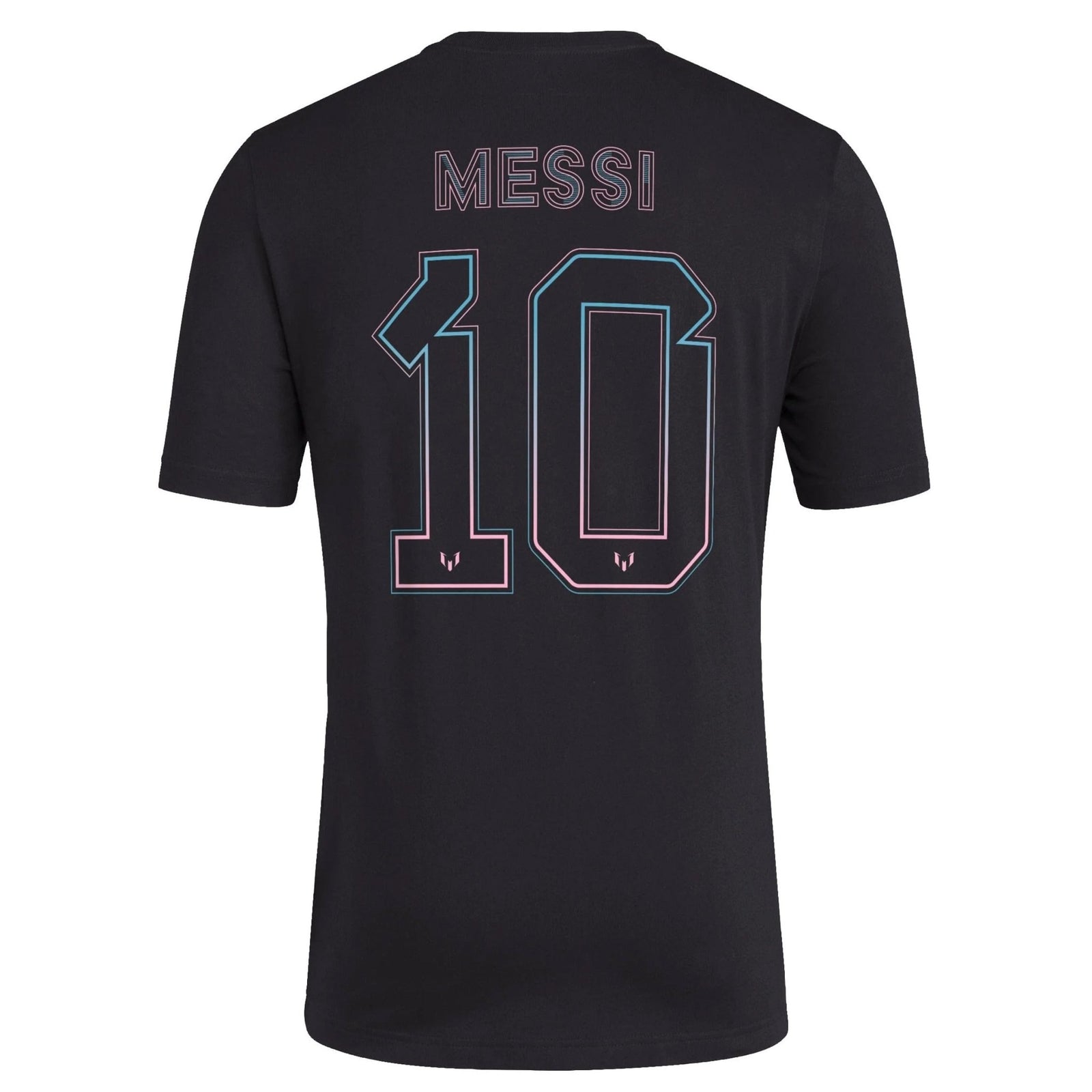 adidas Lionel Messi Miami Hero 10 T-Shirt (Black) | SoccerWearhouse