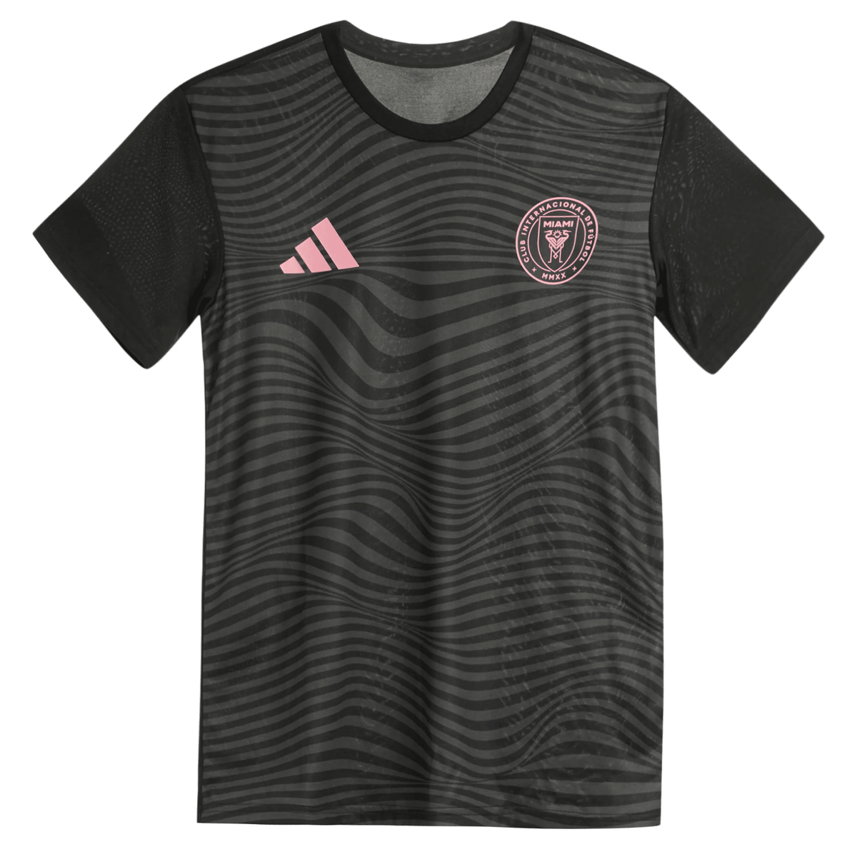 adidas Lionel Messi Name & Number Jersey 24/25 (Black/Truly Pink) | SoccerWearhouse