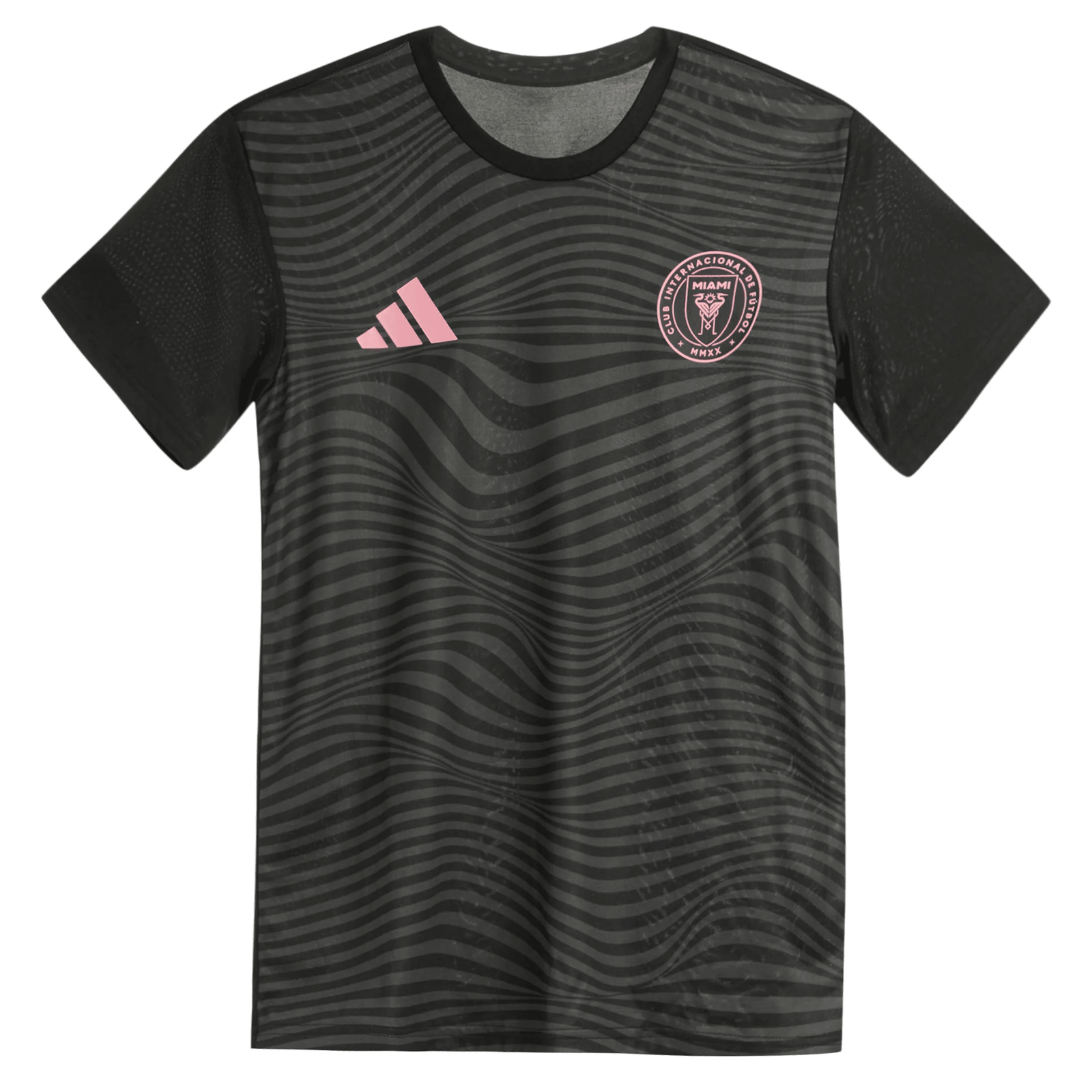 adidas Lionel Messi Name & Number Jersey 24/25 (Black/Truly Pink) | SoccerWearhouse