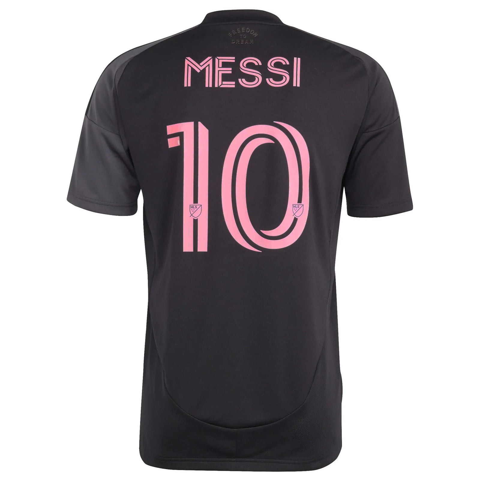 adidas Lionel Messi Youth Inter Miami Away Jersey 25/26 (Black) | SoccerWearhouse