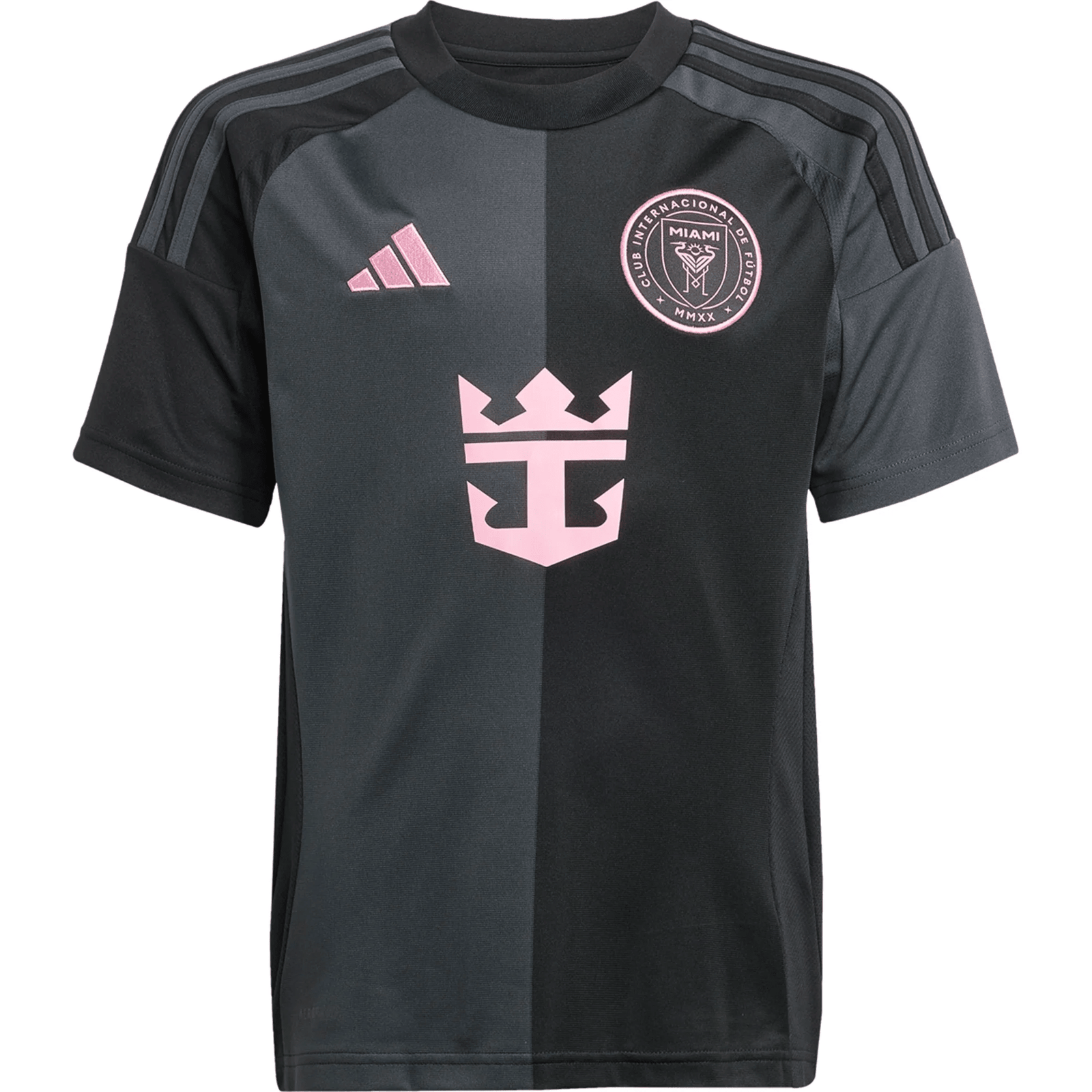 adidas Lionel Messi Youth Inter Miami Away Jersey 25/26 (Black) | SoccerWearhouse