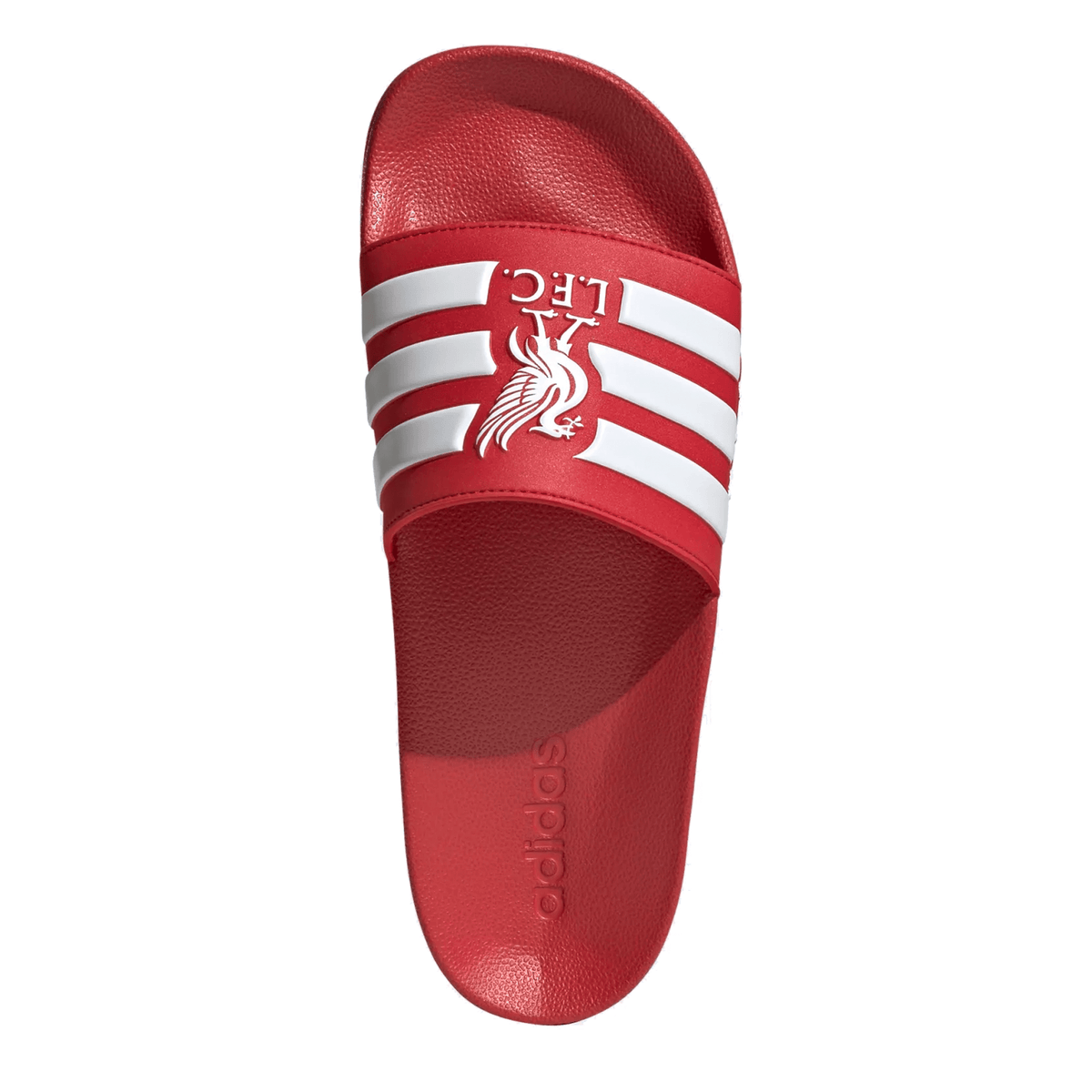 adidas Liverpool Adilette Shower Sandal (Red/White) | SoccerWearhouse