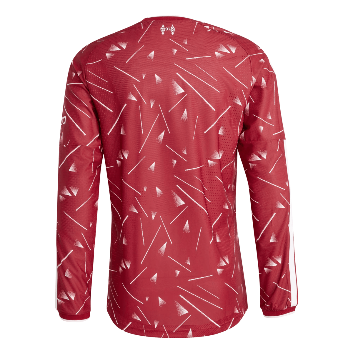 adidas Liverpool Authentic Long Sleeve Home Jersey 26/27 (Red) | SoccerWearhouse