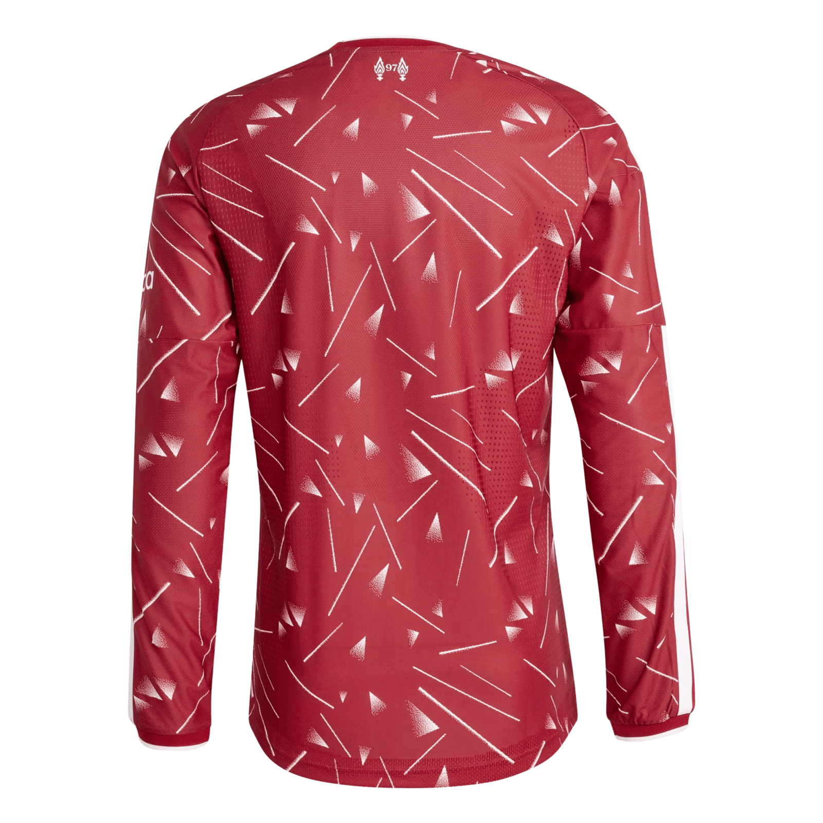 adidas Liverpool Authentic Long Sleeve Home Jersey 26/27 (Red) | SoccerWearhouse