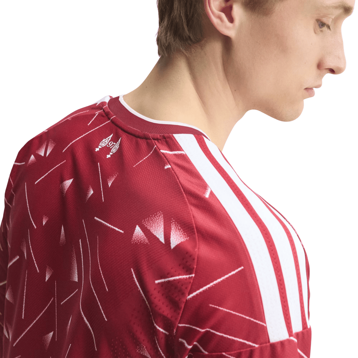 adidas Liverpool Authentic Long Sleeve Home Jersey 26/27 (Red) | SoccerWearhouse