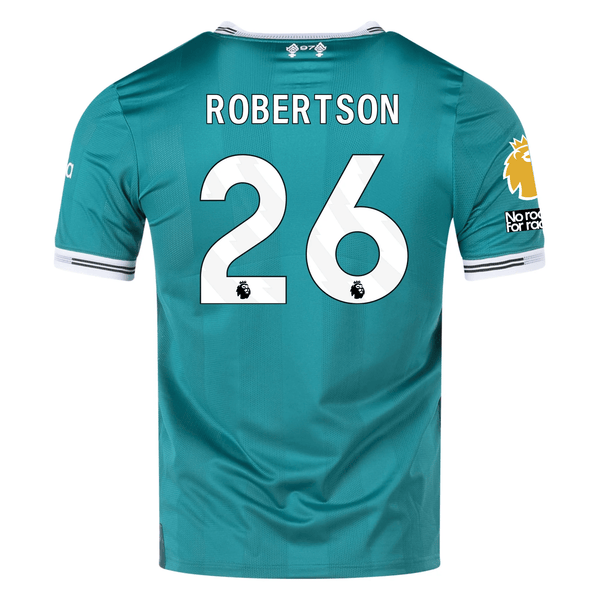adidas Liverpool FC Authentic Andy Robertson Third Jersey w/ EPL + No