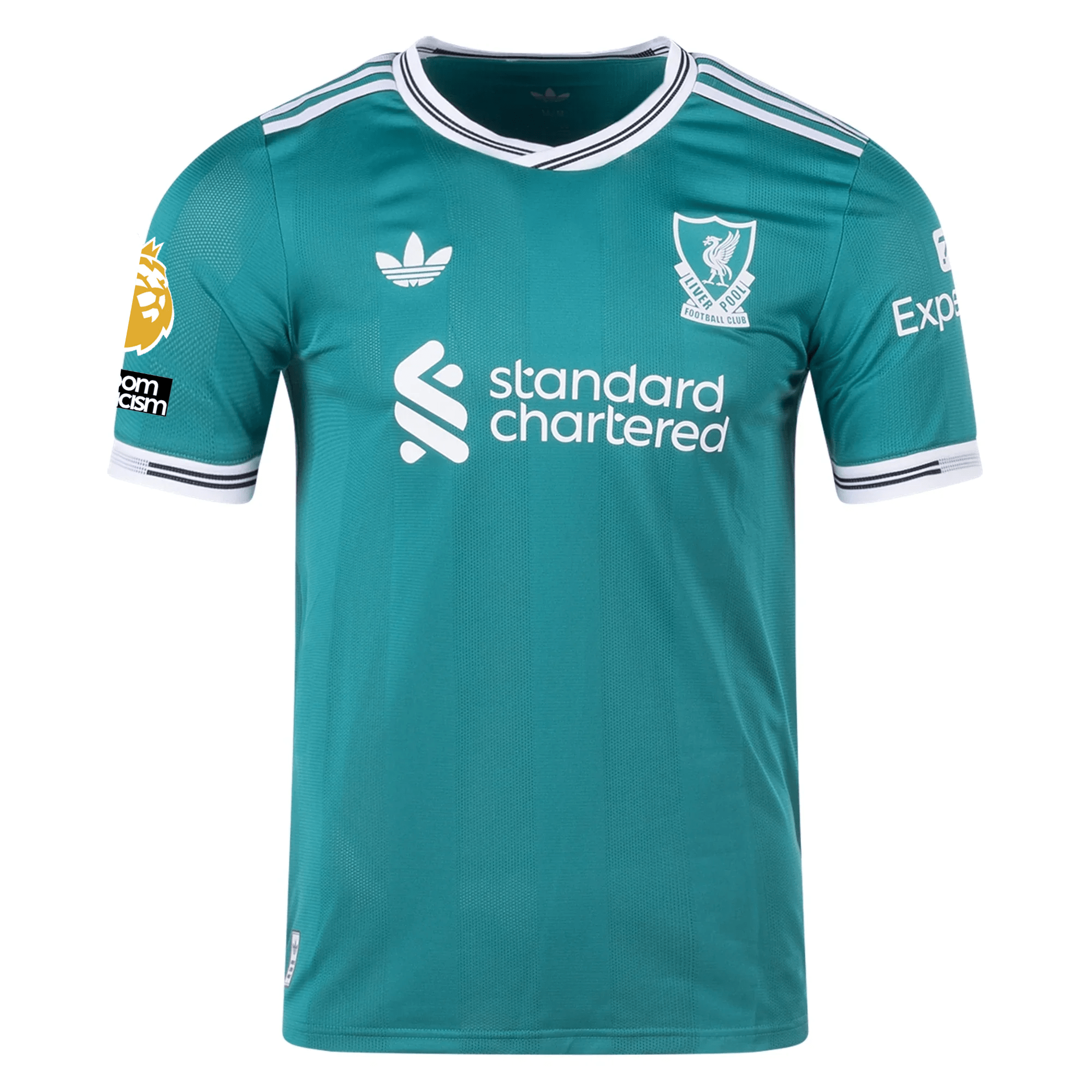 adidas Liverpool FC Authentic Virgil van Dijk Third Jersey w/ EPL + No