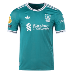 adidas Liverpool FC Authentic Third Jersey w/ EPL + No Room For Racism