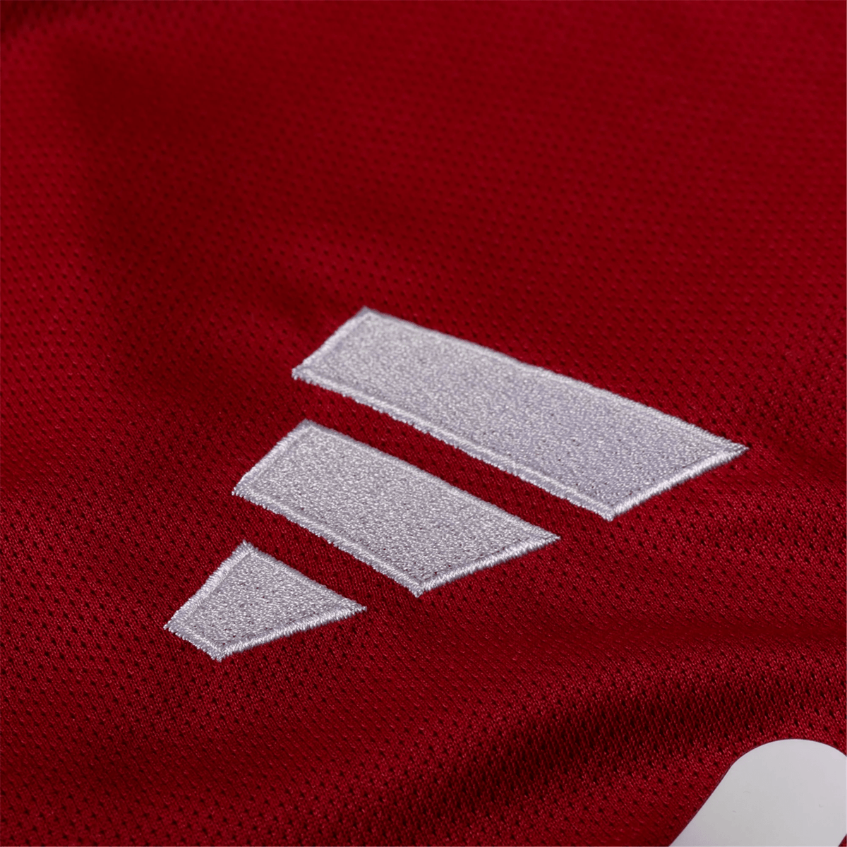 adidas Liverpool Home Long Sleeve Jersey 25/26 (Strawberry Red) | SoccerWearhouse