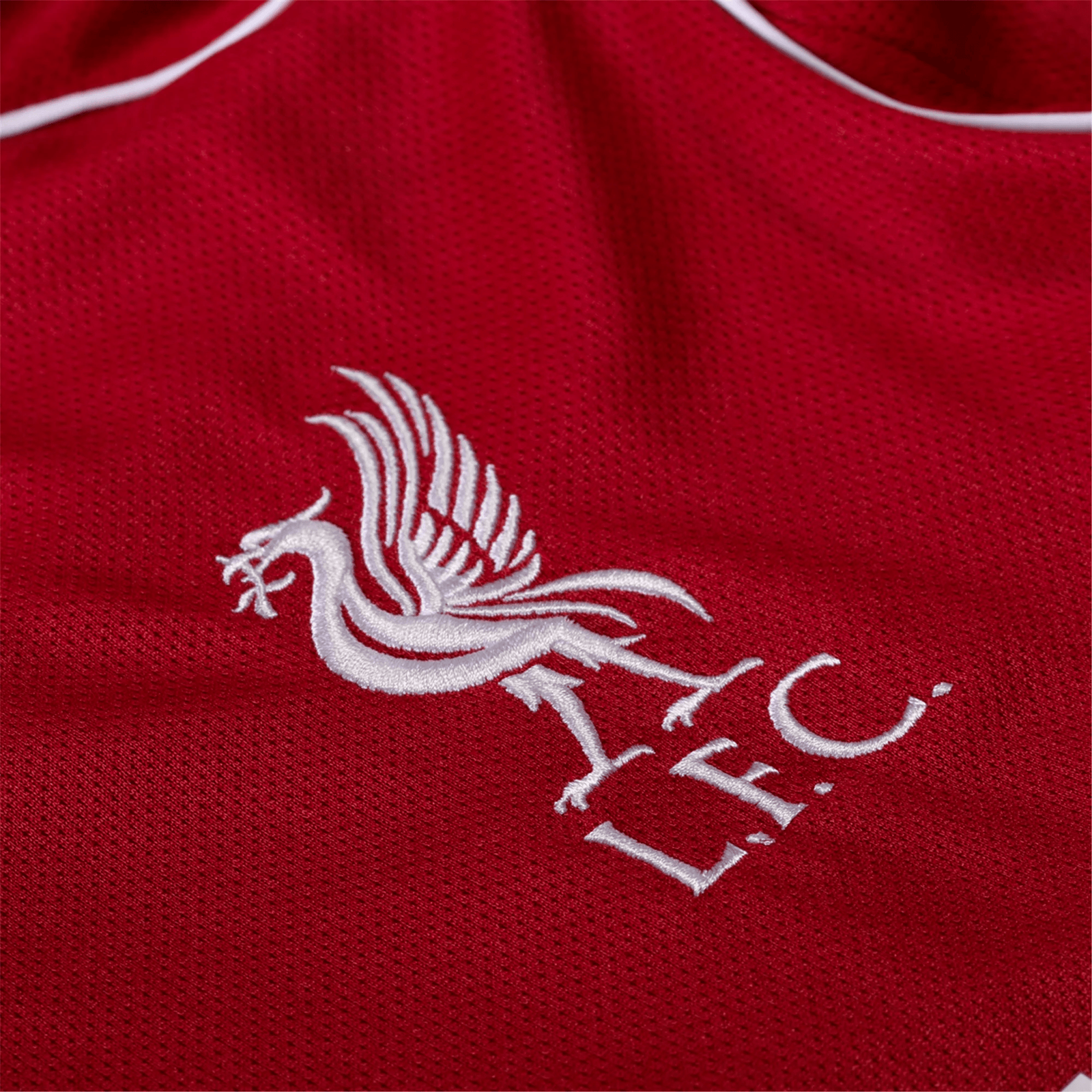 adidas Liverpool Home Long Sleeve Jersey 25/26 (Strawberry Red) | SoccerWearhouse
