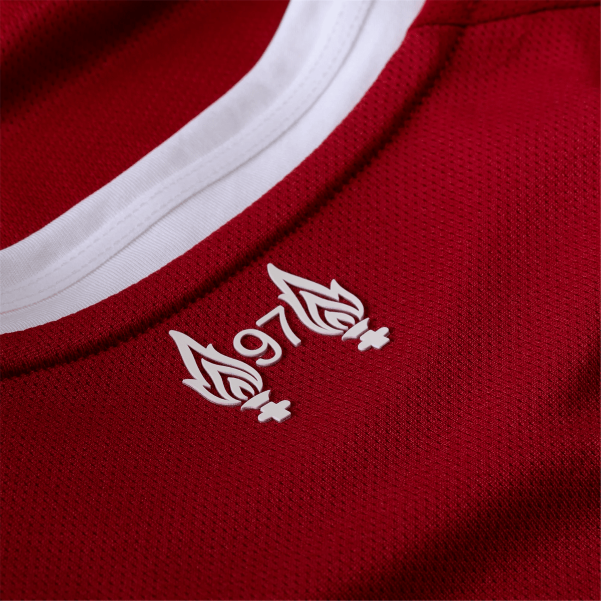 adidas Liverpool Home Long Sleeve Jersey 25/26 (Strawberry Red) | SoccerWearhouse