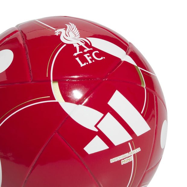 adidas Liverpool Home Mini Ball (Red/White/Gold) | SoccerWearhouse
