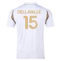 adidas Lorenzo Dellavalle LAFC Away Jersey 25/26 (White/Gold)