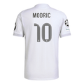 adidas Luka Modric Real Madrid 25/26 Home Jersey w/ Champions League Patches (White)