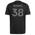 adidas Luri Tavares Charlotte FC Away Jersey 25/26 (Black)