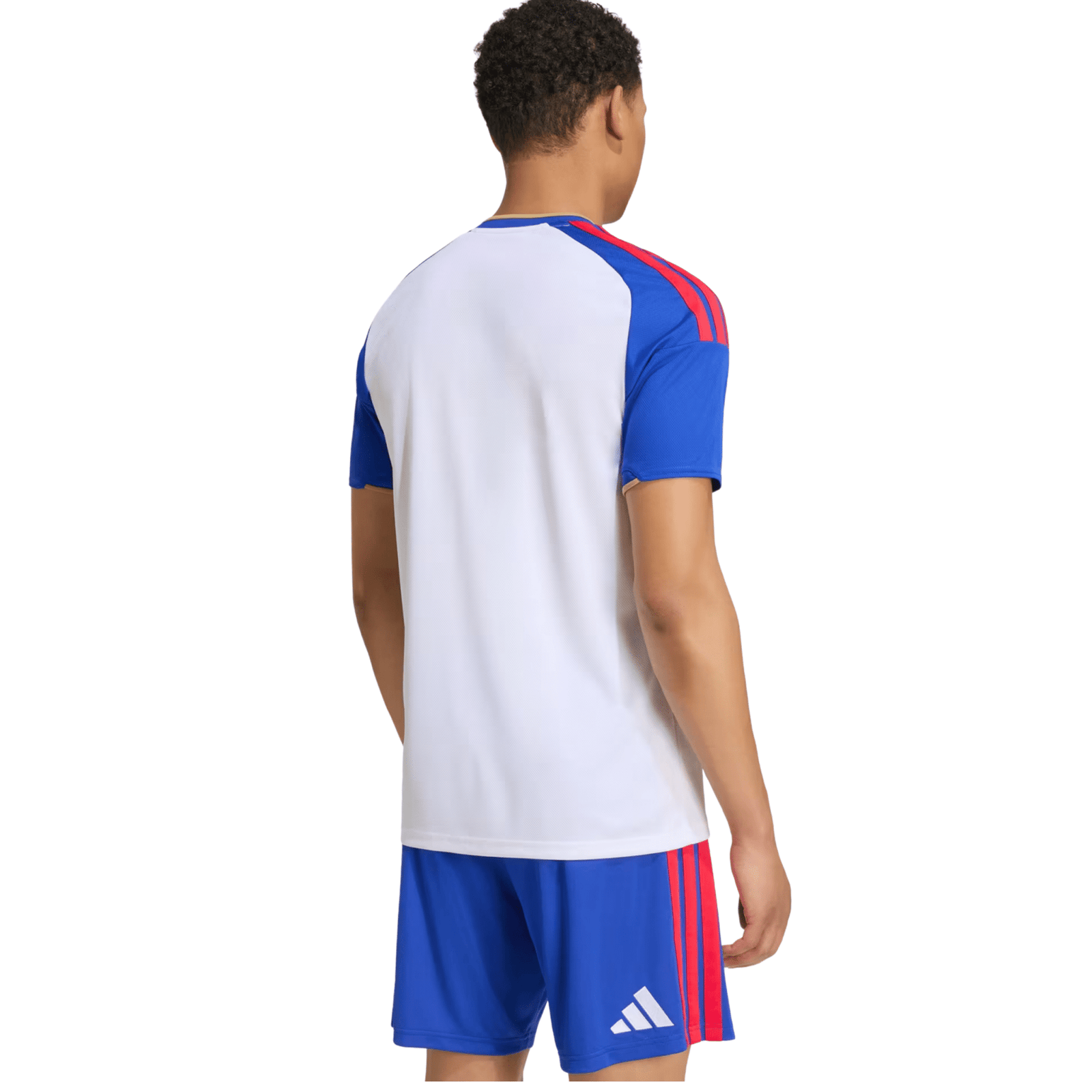 adidas Lyon Home Jersey 26/27 (White/Blue/Red) | SoccerWearhouse