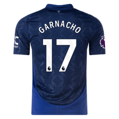 adidas Manchester United Alejandro Garnacho Away Jersey w/ EPL Patch 2