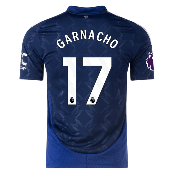 adidas Manchester United Alejandro Garnacho Away Jersey w/ EPL Patch 2