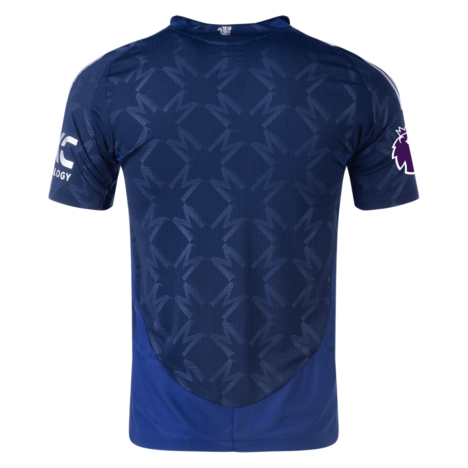 adidas Manchester United Authentic Kobbie Mainoo Away w/ EPL Patch 24/25 (Night Indigo) | SoccerWearhouse