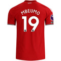 adidas Manchester United Authentic Bryan Mbeumo Home Jersey w/ EPL + No Room For Racism Patches 26/27 (Red)