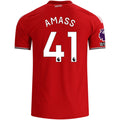 adidas Manchester United Authentic Harry Amass Home Jersey w/ EPL + No Room For Racism Patches 26/27 (Red)