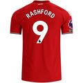 adidas Manchester United Authentic Marcus Rashford Home Jersey w/ EPL + No Room For Racism Patches 26/27 (Red)