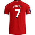 adidas Manchester United Authentic Mason Mount Home Jersey w/ EPL + No Room For Racism Patches 26/27 (Red)