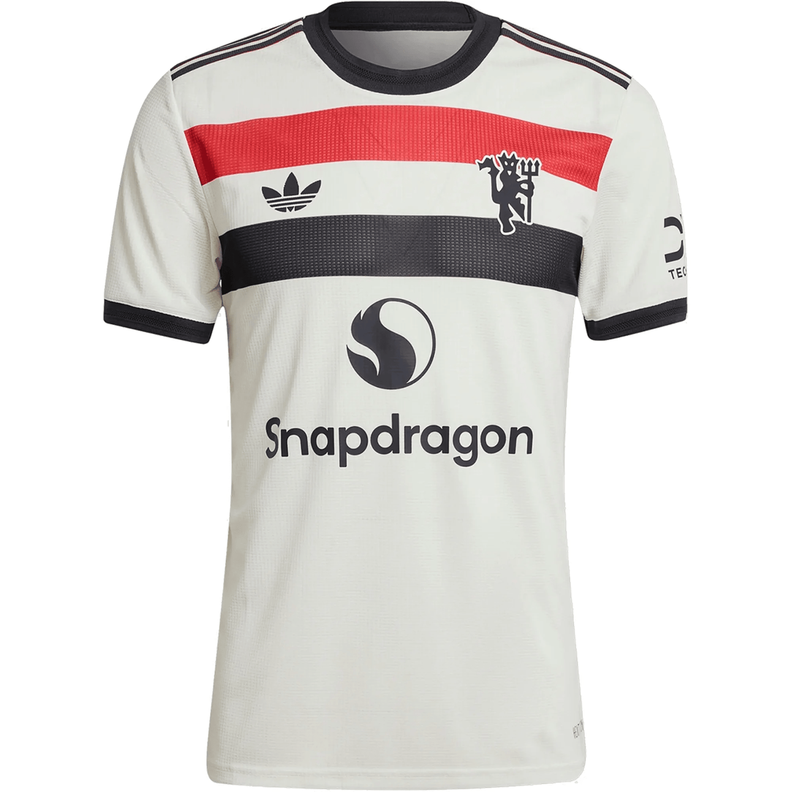 adidas Manchester United Authentic Third Jersey 24/25 (Off White) | SoccerWearhouse