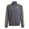 adidas Manchester United Icon Track Top Jacket 25/26 (Grey/Gold)