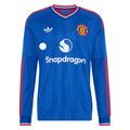 adidas Manchester United Long Sleeve Away Jersey 26/27 (Blue)