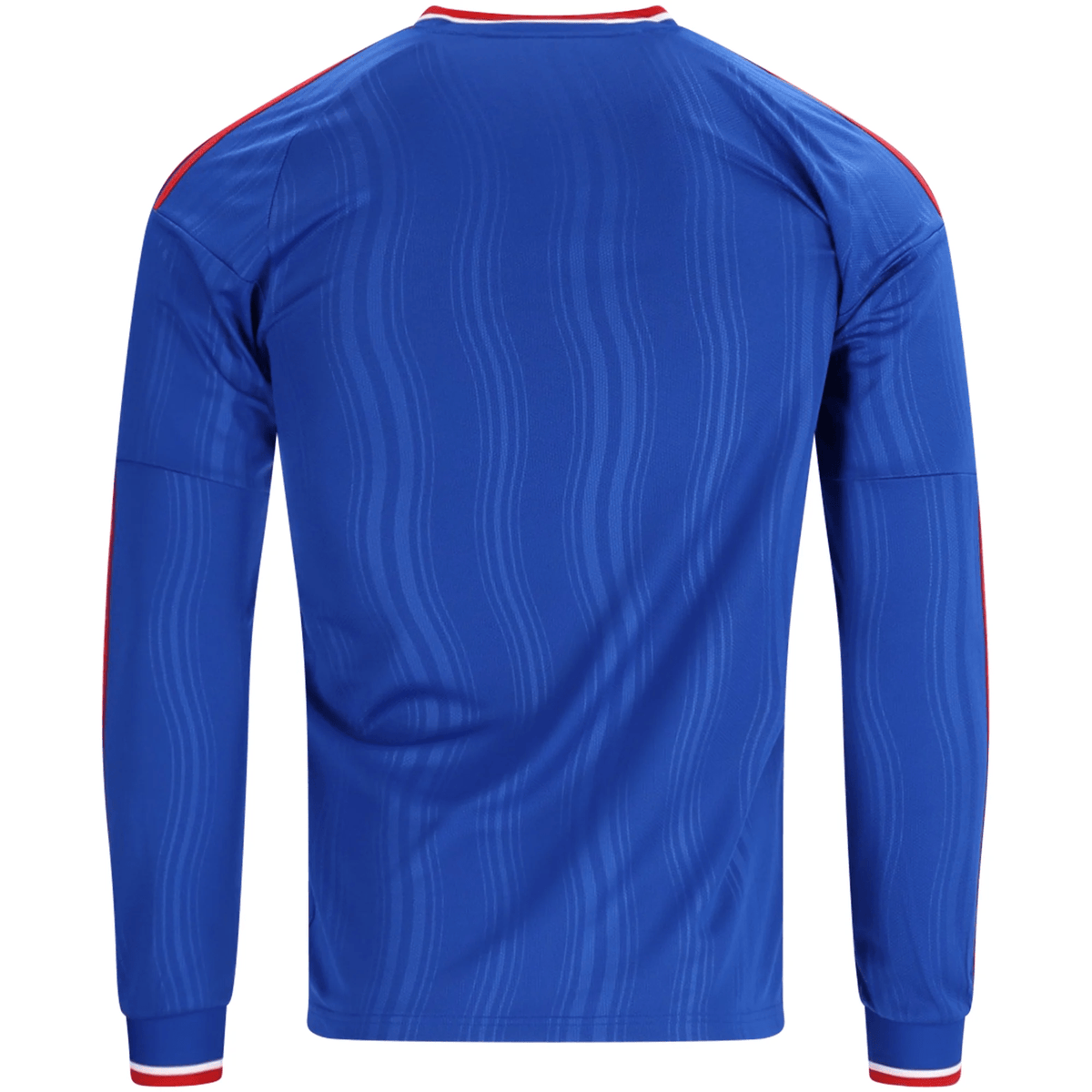 adidas Manchester United Long Sleeve Away Jersey 26/27 (Blue) | SoccerWearhouse
