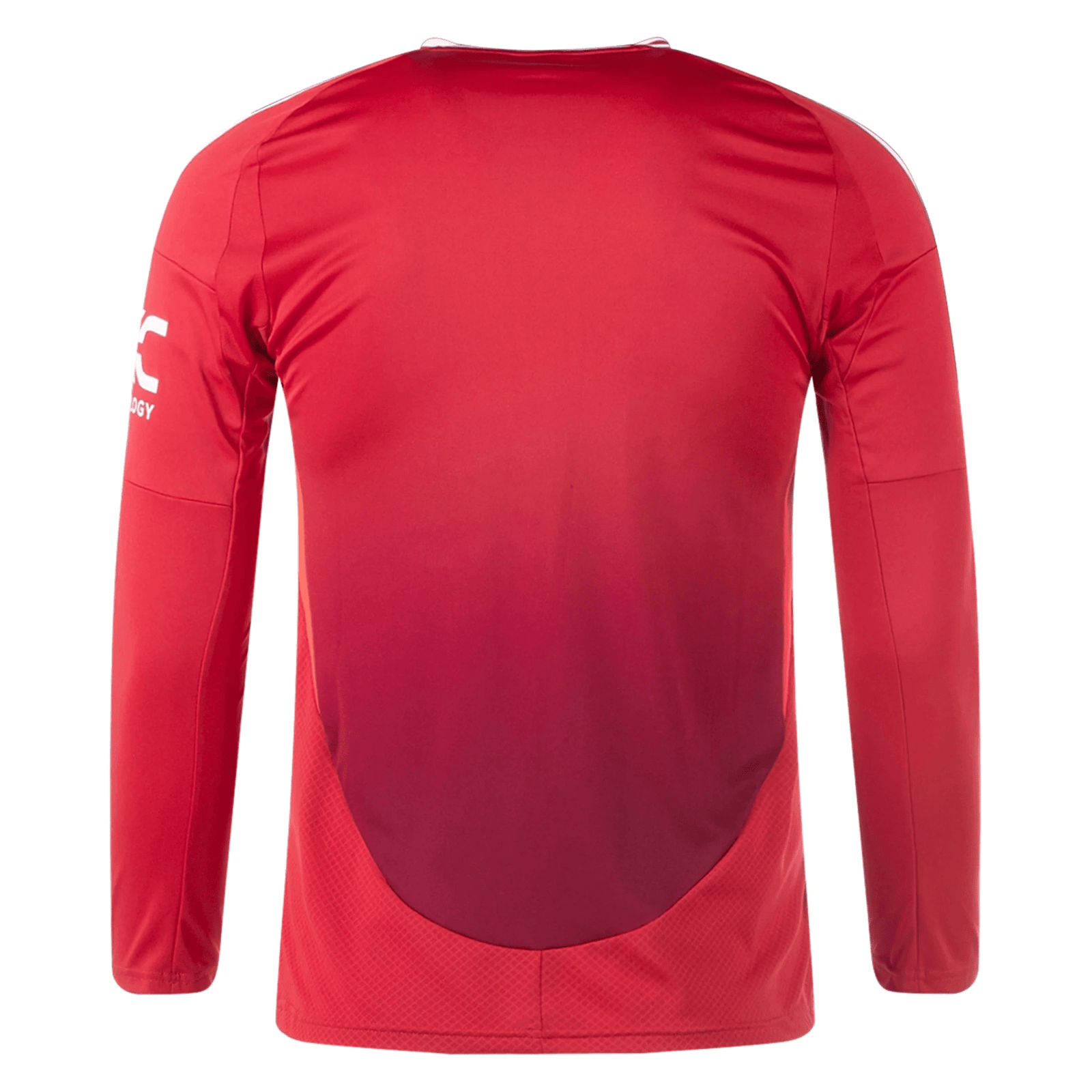adidas Manchester United Long Sleeve Home Jersey 24/25 (Red) | SoccerWearhouse