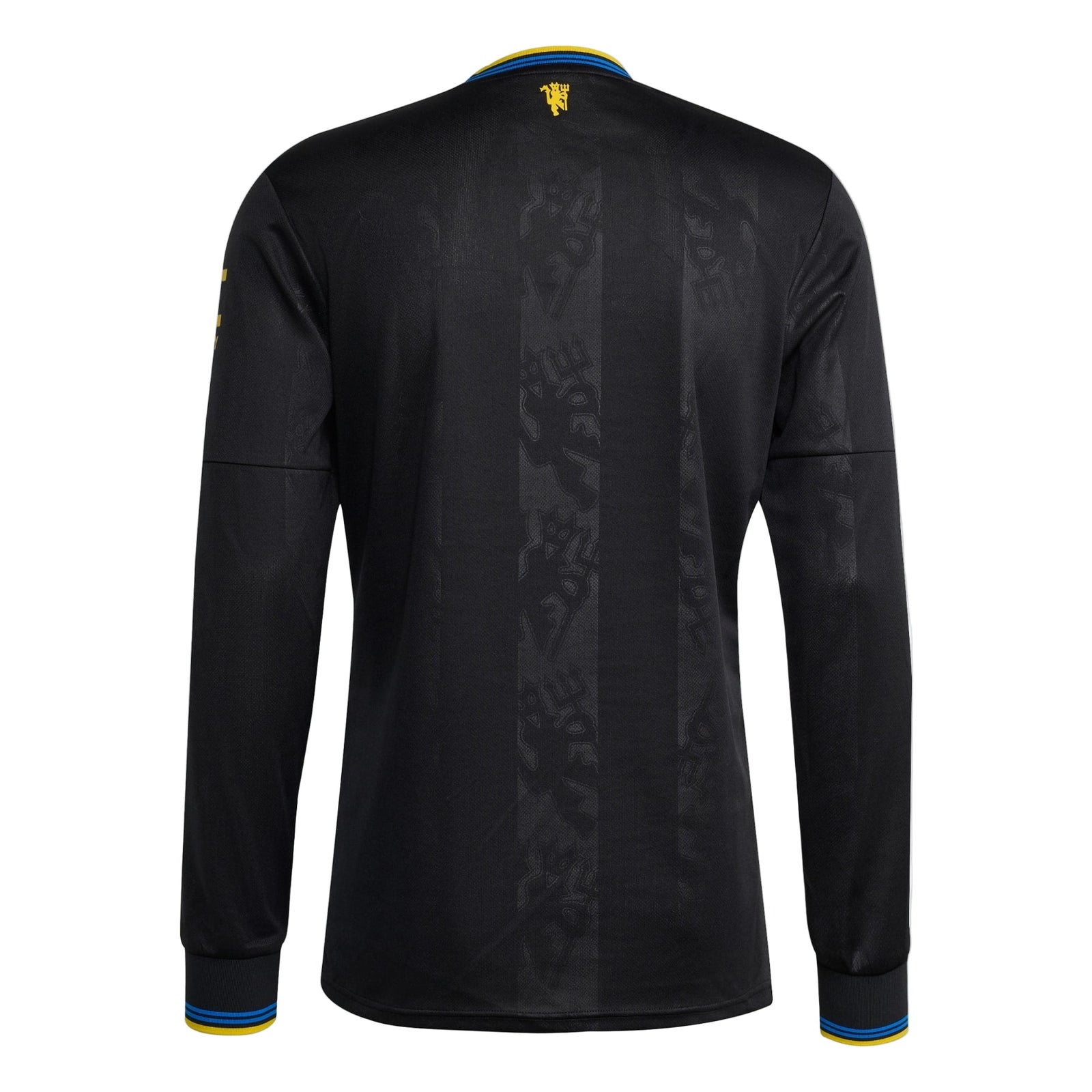 adidas Manchester United Long Sleeve Third Jersey 25/26 (Black) | SoccerWearhouse