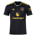 adidas Manchester United Third Jersey 25/26 (Black/Preloved Yellow)