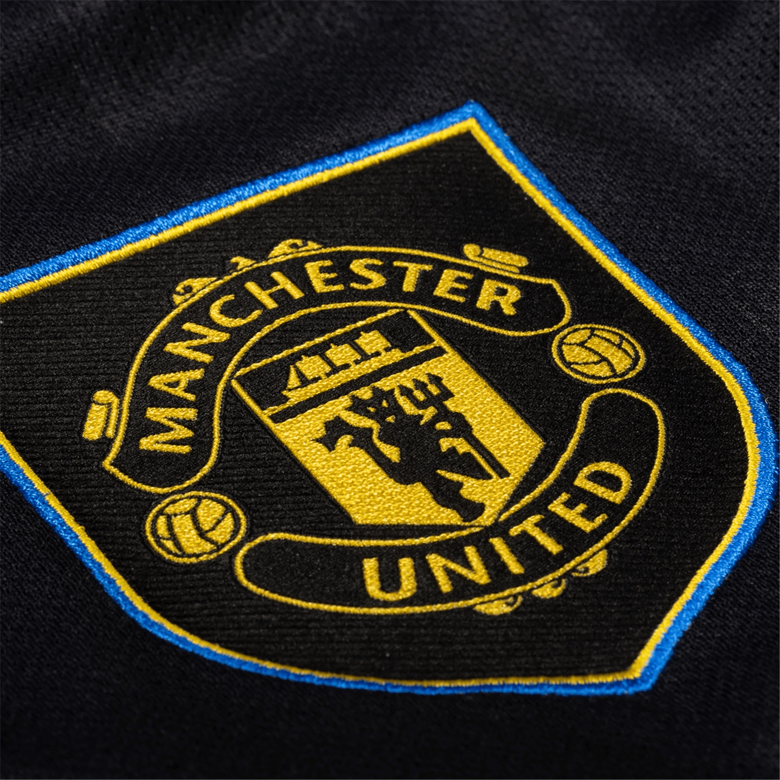 adidas Manchester United Third Jersey 25/26 (Black/Preloved Yellow) | SoccerWearhouse