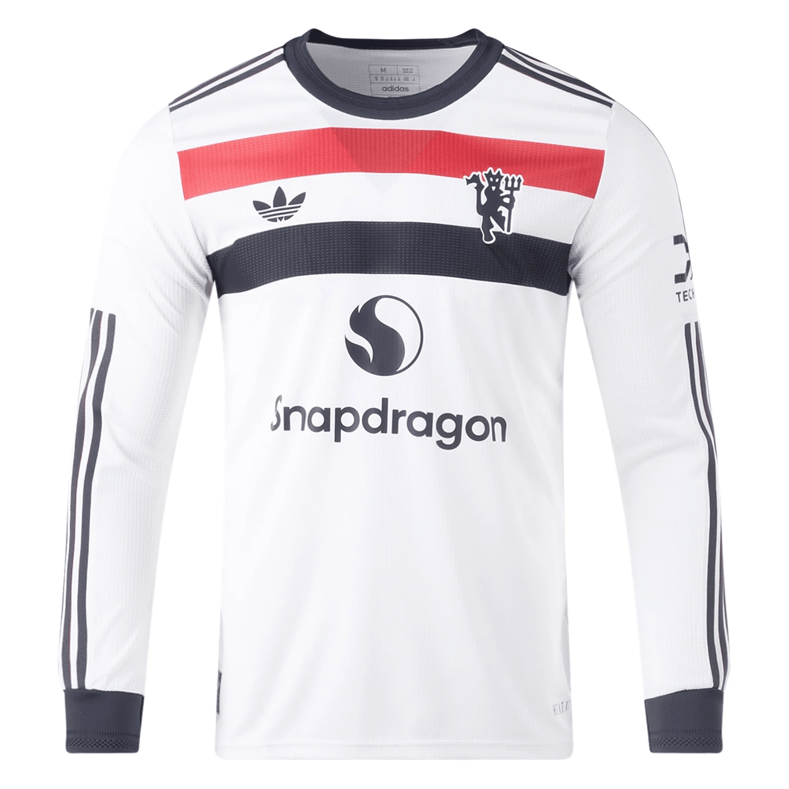 adidas Manchester United Third Long Sleeve Jersey 24/25 (Off White) | SoccerWearhouse