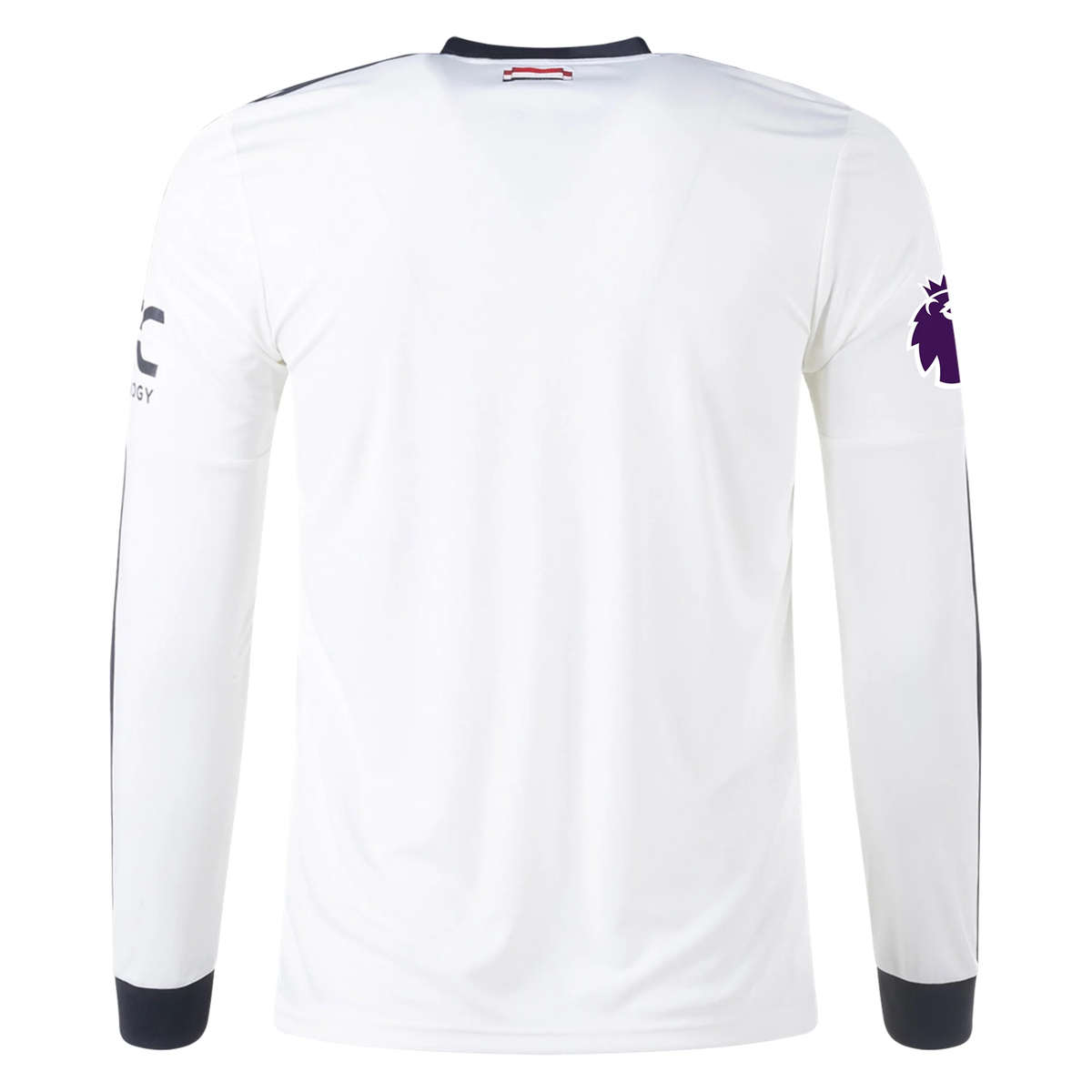 adidas Manchester United Third Long Sleeve Jersey w/ EPL Patch 24/25 (Off White) | SoccerWearhouse
