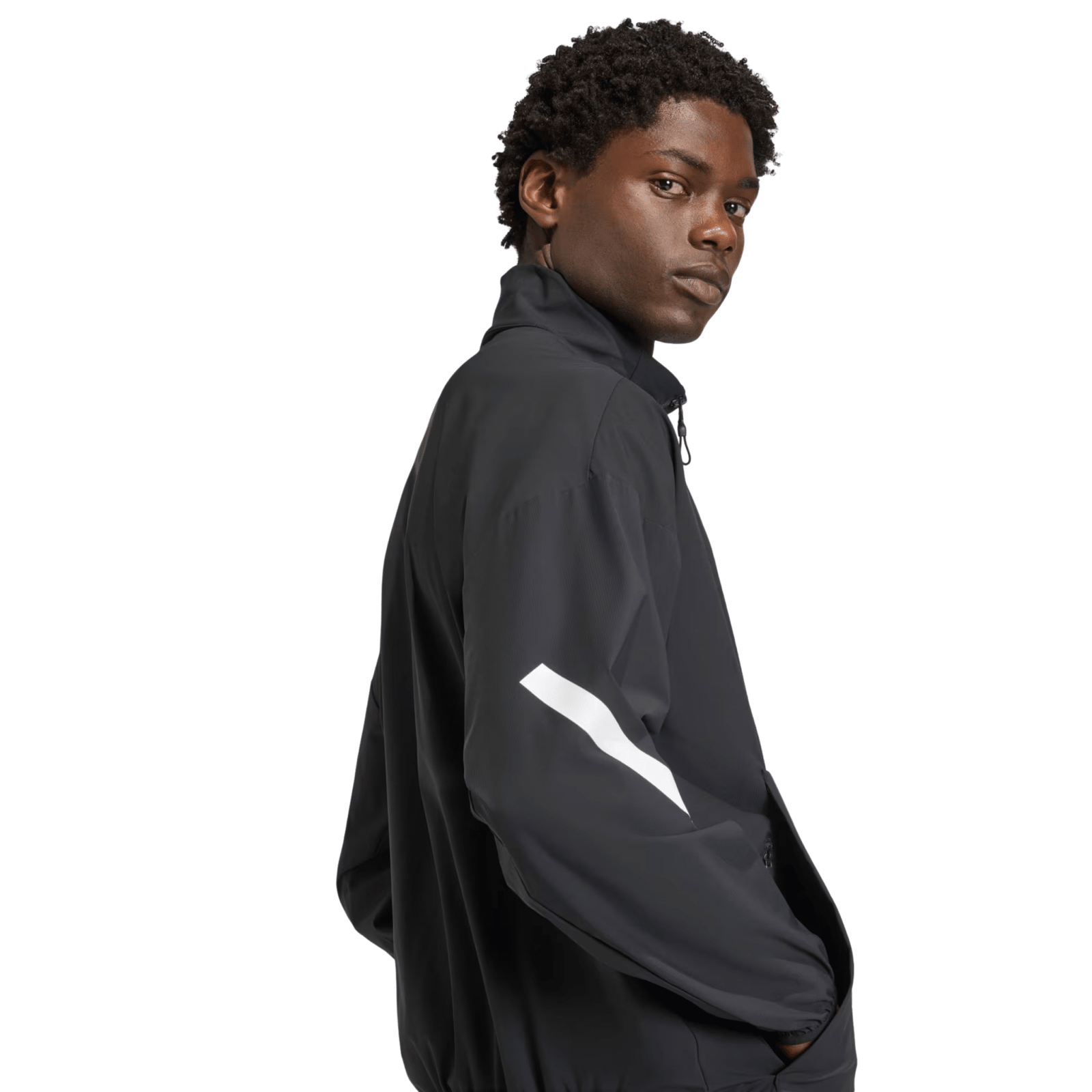 adidas Manchester United Z.N.E. Anthem Jacket 25/26 (Black) | SoccerWearhouse