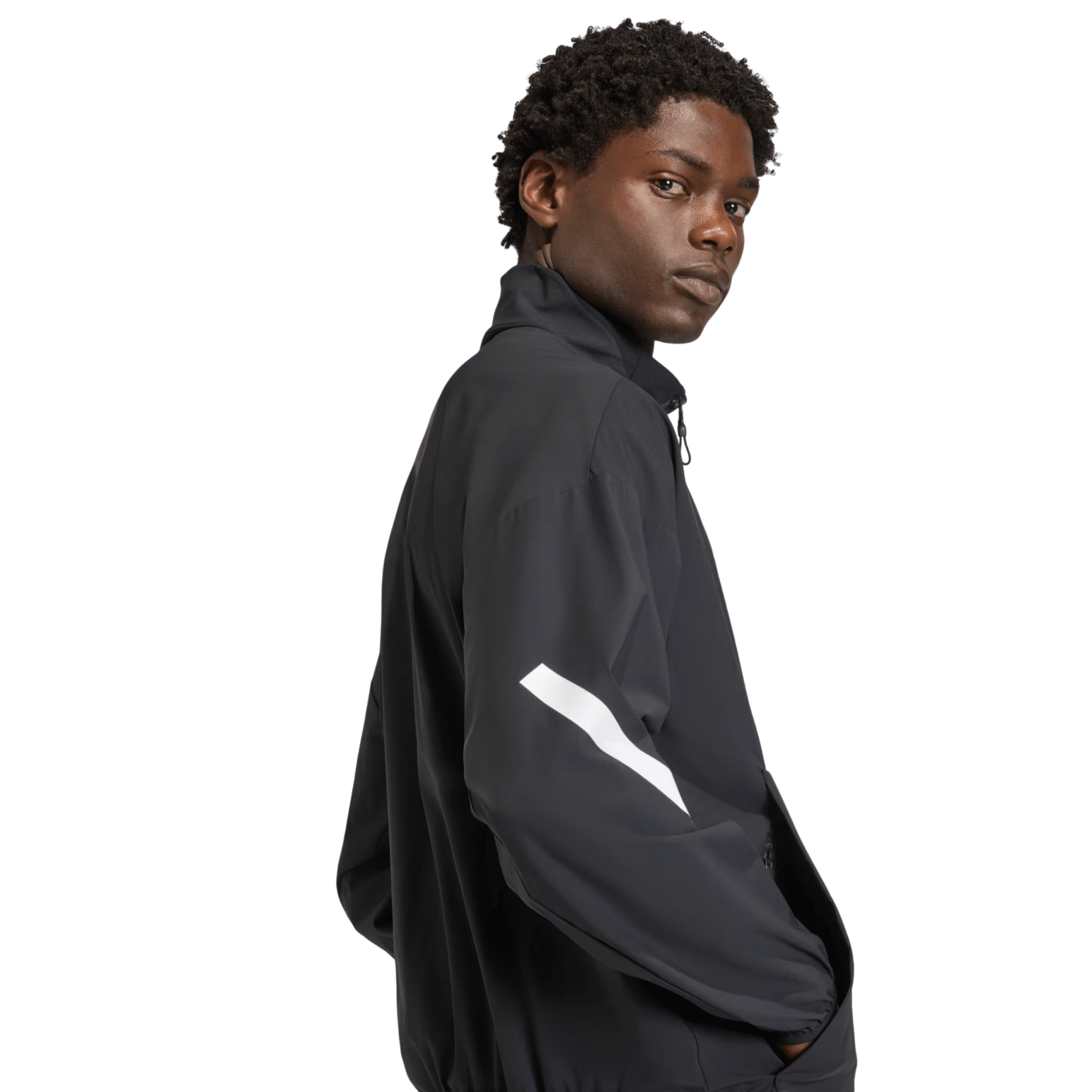 adidas Manchester United Z.N.E. Anthem Jacket 25/26 (Black) adidas Manchester United Z.N.E. Anthem Jacket 25/26 (Black)