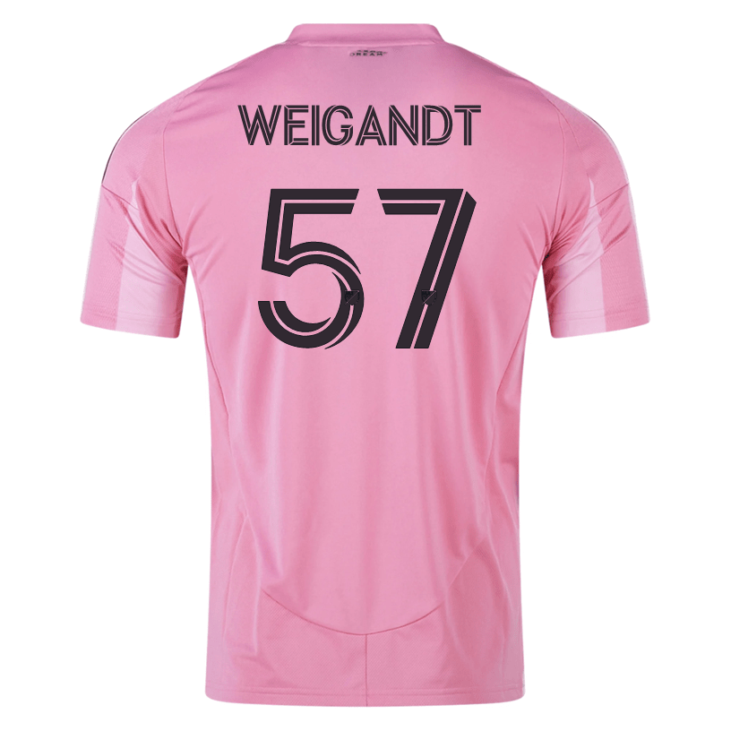 adidas Marcelo Weigandt Inter Miami CF Home Jersey 25/26 (Easy Pink) | SoccerWearhouse