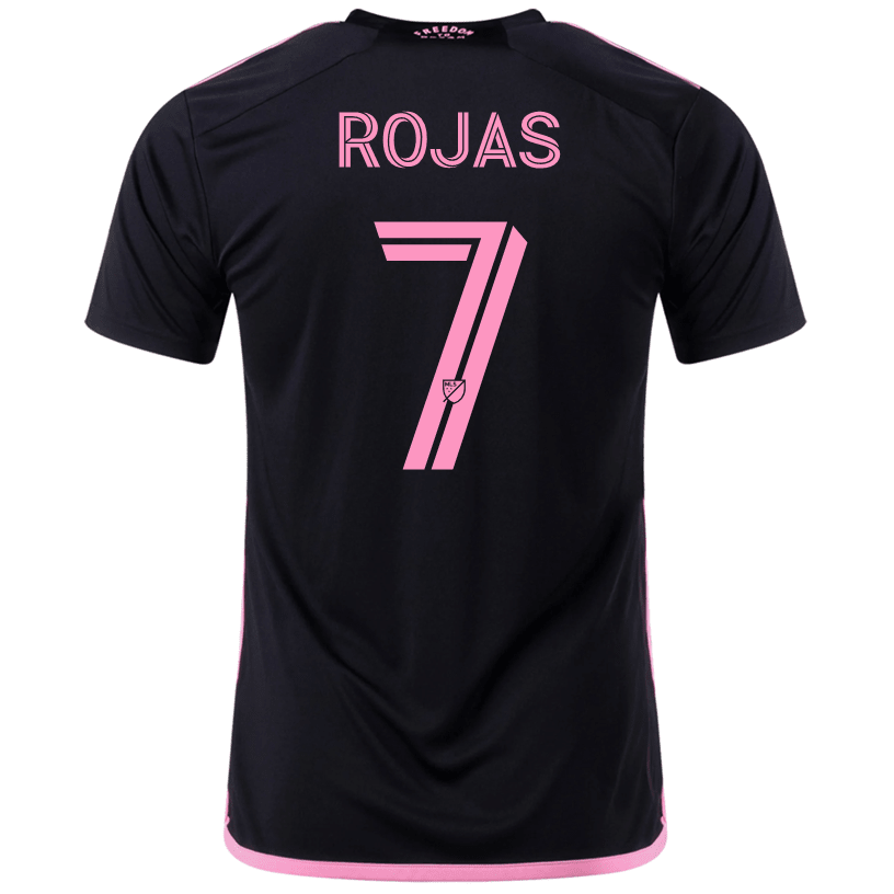 adidas Matías Rojas Inter Miami Away Jersey 23/24 (Black/True Pink) | SoccerWearhouse