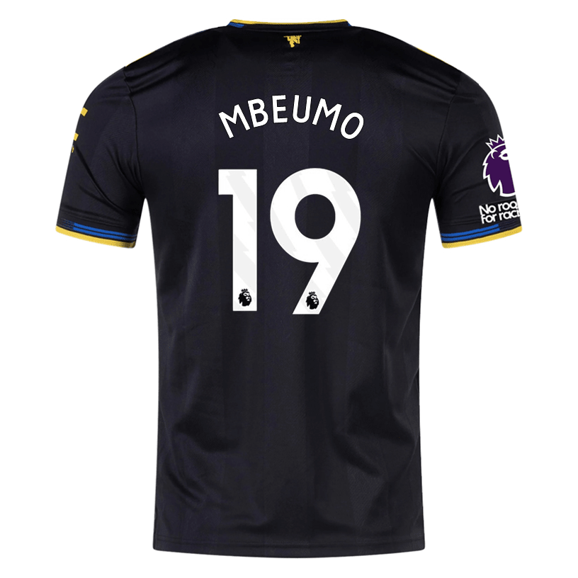 adidas Mbeumo Men's Manchester United Authentic Third Jersey 25/26 w/