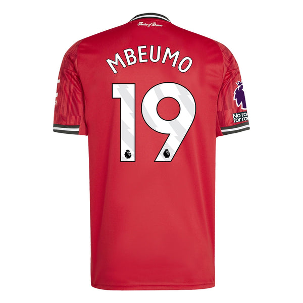 Manchester United 2025-26 エンベウモ ユニフォーム adidas Mbeumo Men's Manchester United Home Jersey 25/26 w/ EPL + NRFR
