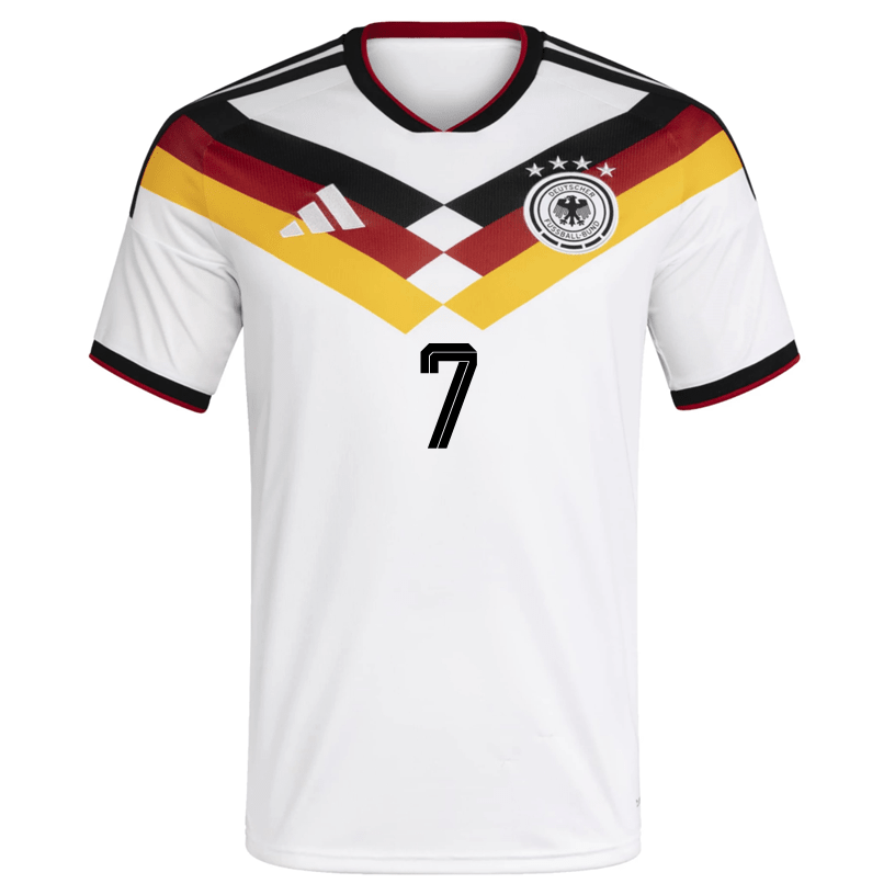 adidas Men's Adeyemi Germany Home World Cup Jersey 2026 (White/Black) | SoccerWearhouse